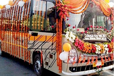 Bus on Rent for Marriage in New Delhi